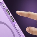 Apple iPhone 15 Pro Max Uyumlu Kılıf Airbagli Magsafe Wireless Şarj Özellikli Lens Koruyuculu Zore Klaptika Kapak - 8