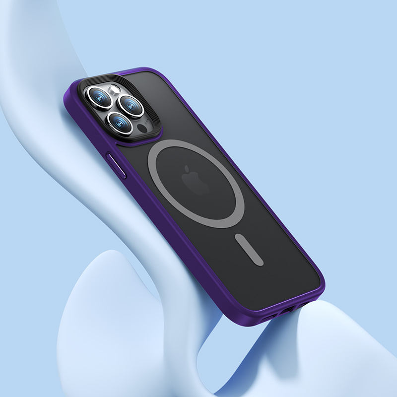 Apple iPhone 14 Pro Uyumlu Kılıf Magsafe Şarj Özellikli Benks Mist Hybrid Kapak - 2