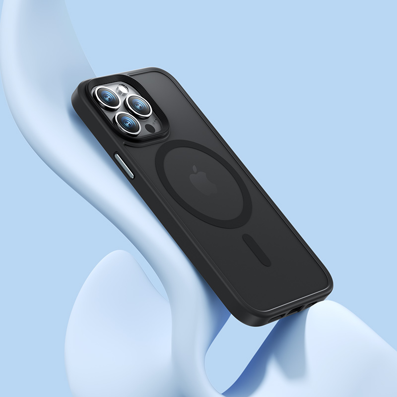 Apple iPhone 14 Pro Uyumlu Kılıf Magsafe Şarj Özellikli Benks Mist Hybrid Kapak - 8