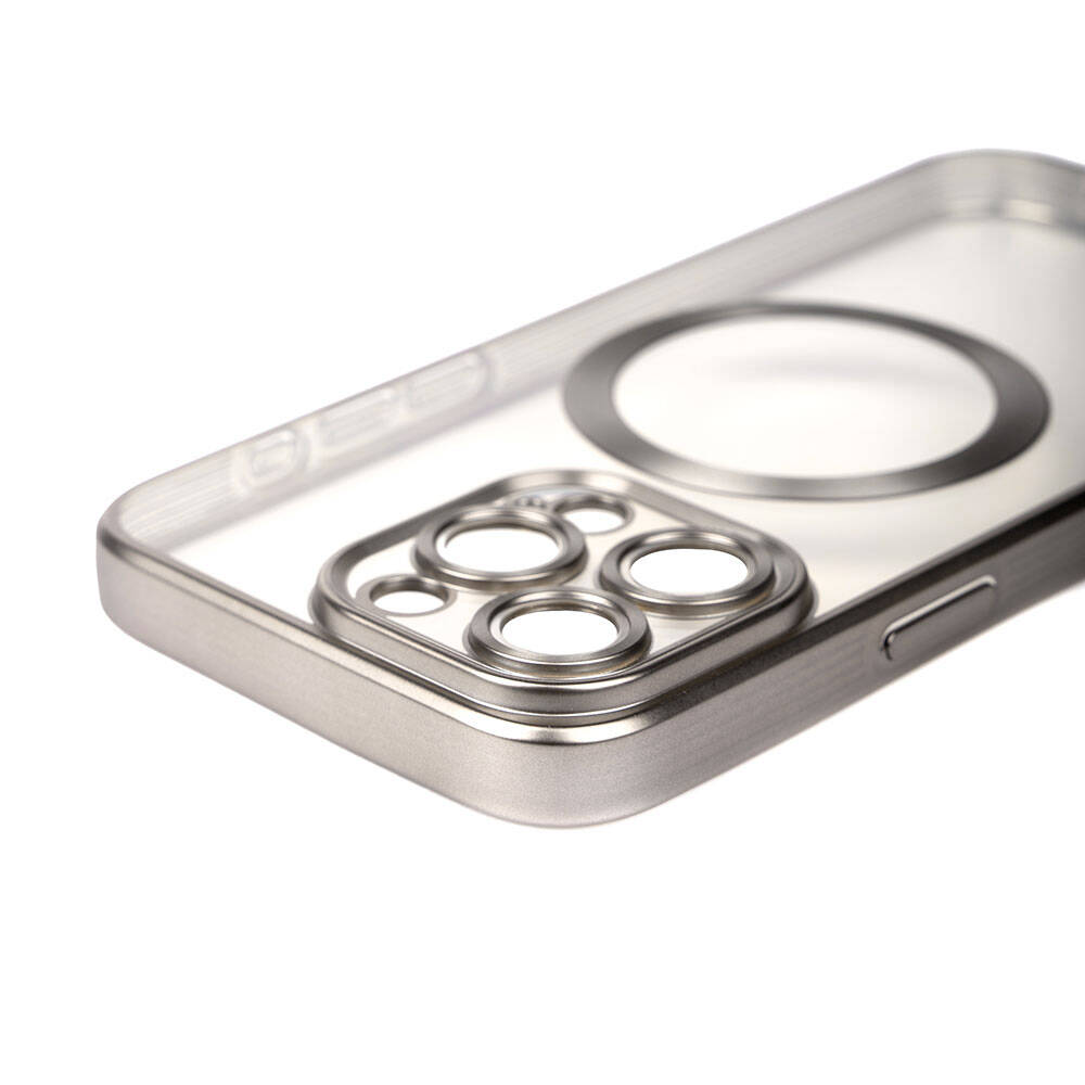 Apple iPhone 15 Pro Max Uyumlu Kılıf Mat Tasarımlı Magsafe Wireless Şarj Özellikli Zore Mat Setro Kapak - 1