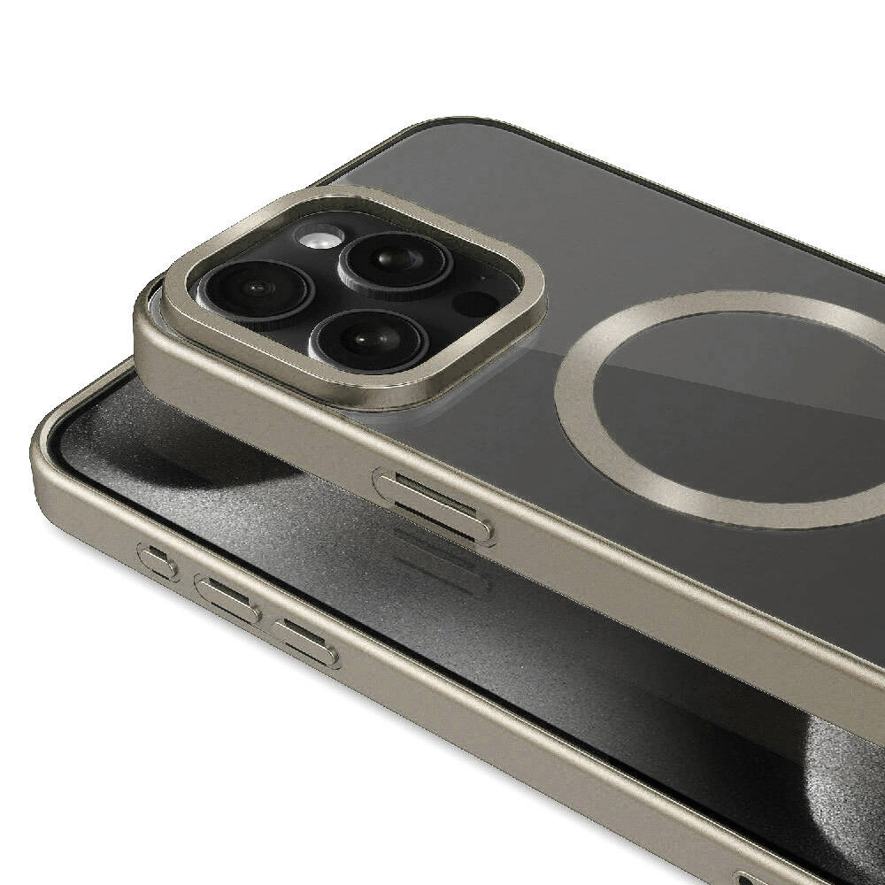 Apple iPhone 15 Pro Max Uyumlu Kılıf Mat Tasarımlı Magsafe Wireless Şarj Özellikli Zore Mat Setro Kapak - 1