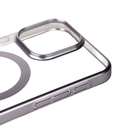 Apple iPhone 15 Pro Uyumlu Kılıf Wireless Şarj Özellikli Sert PC Zore Mat Riksos Magsafe Kapak - 1