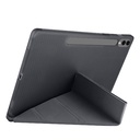 Samsung Galaxy Tab S9 FE Plus Uyumlu Kılıf Zore Tri Folding Kalem Bölmeli Standlı Kılıf - 34