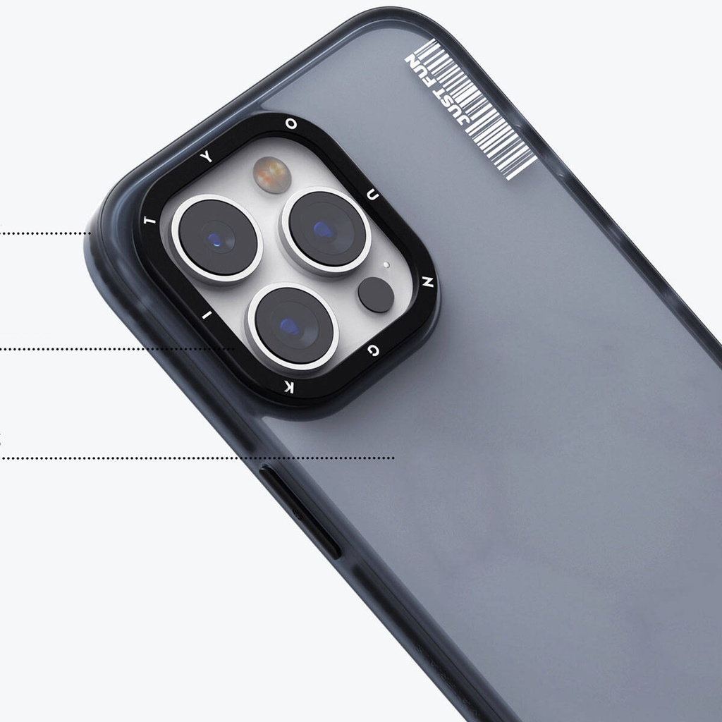 Apple iPhone 15 Pro Max Uyumlu Kılıf Buzlu Mat Tasarım Youngkit Colored Sand Serisi Kapak - 2