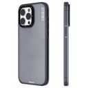 Apple iPhone 15 Pro Max Uyumlu Kılıf Buzlu Mat Tasarım Youngkit Colored Sand Serisi Kapak - 6