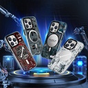 Apple iPhone 15 Uyumlu Kılıf Magsafe Şarj Özellikli YoungKit Technology Serisi Kapak - 6