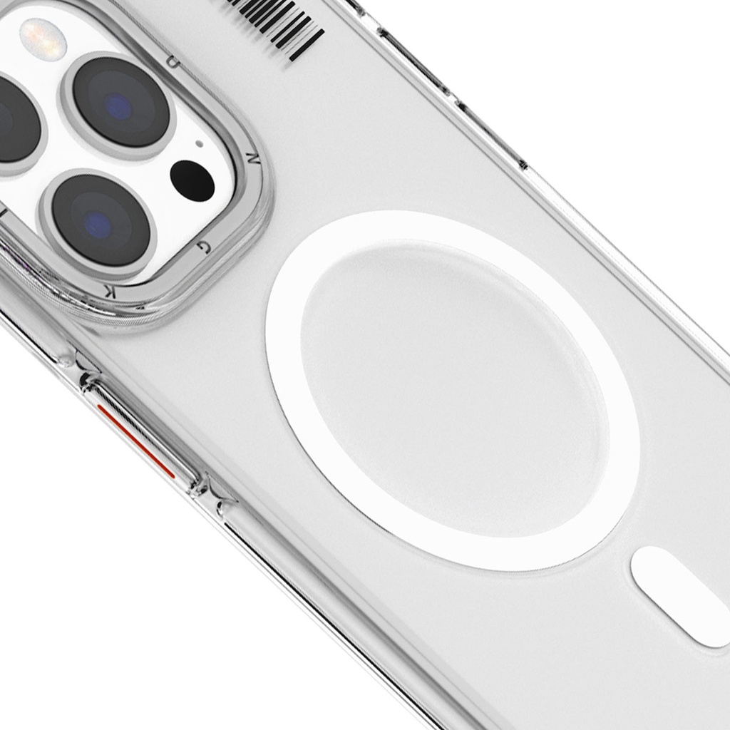 Apple iPhone 15 Uyumlu Kılıf Magsafe Şarj Özellikli Şeffaf Youngkit Crystal Shield Serisi Kapak - 4