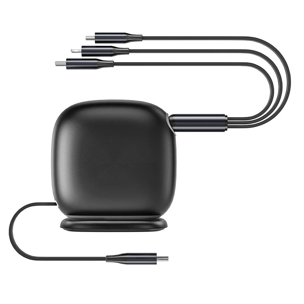 Wiwu Wi-C012 Masaüstü Düzenleyicili Type-C to C+L+M Hızlı Şarj Kablosu 1.2m - 1