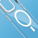 Apple iPhone 15 Pro Max Uyumlu Kılıf Magsafe Şarj Özellikli Şeffaf Youngkit Crystal Shield Serisi Kapak - 3