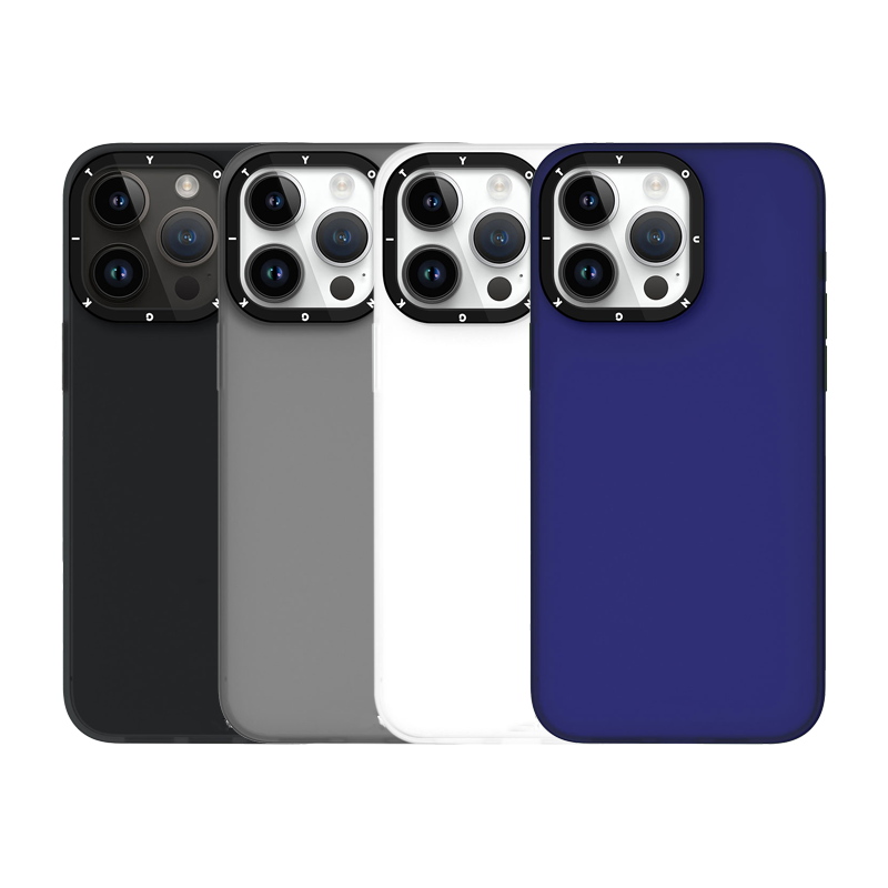 Apple iPhone 15 Pro Uyumlu Kılıf Buzlu Mat Tasarım Youngkit Hidden Sand Serisi Kapak - 7