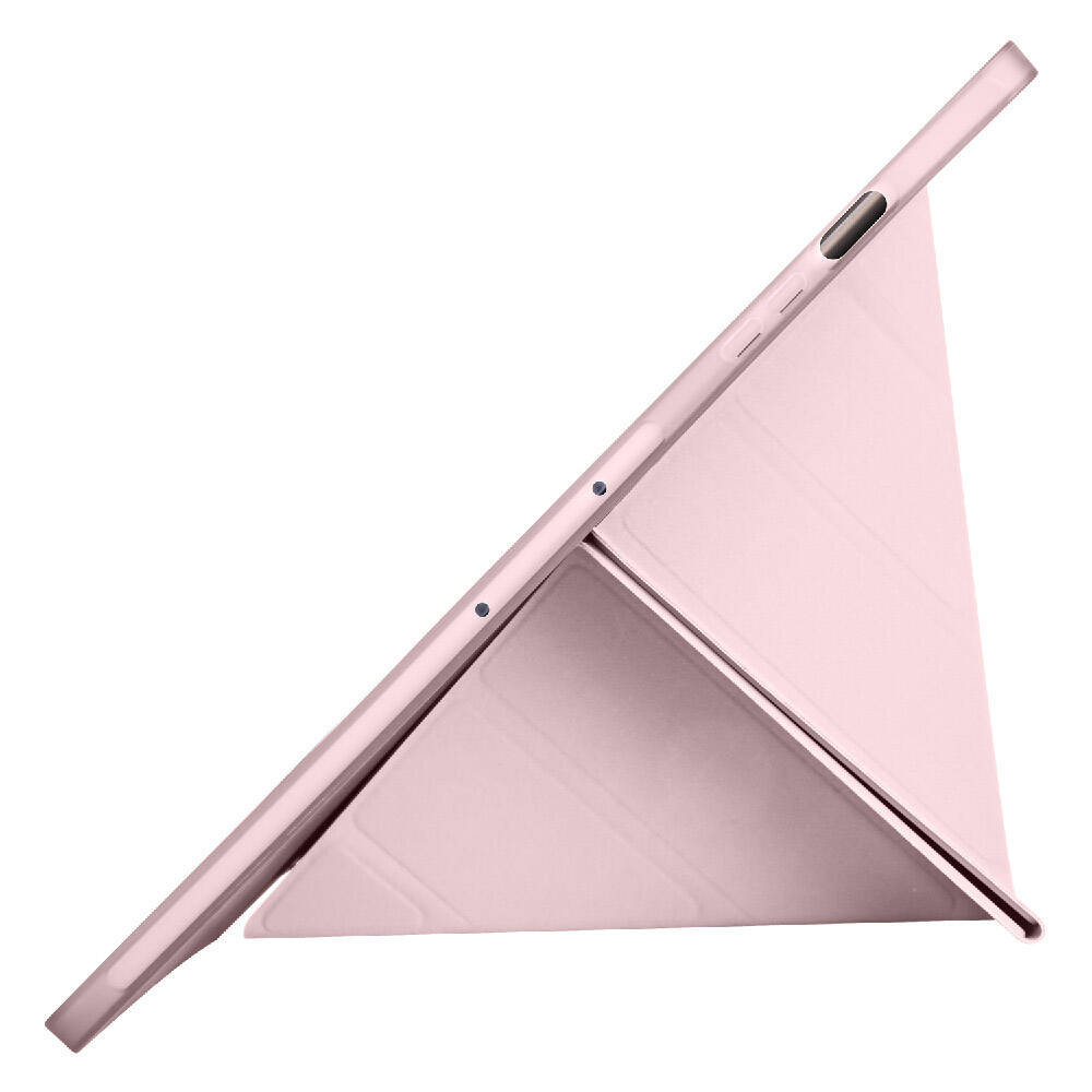 Samsung Galaxy Tab S9 FE Plus Uyumlu Kılıf Zore Tri Folding Kalem Bölmeli Standlı Kılıf - 40