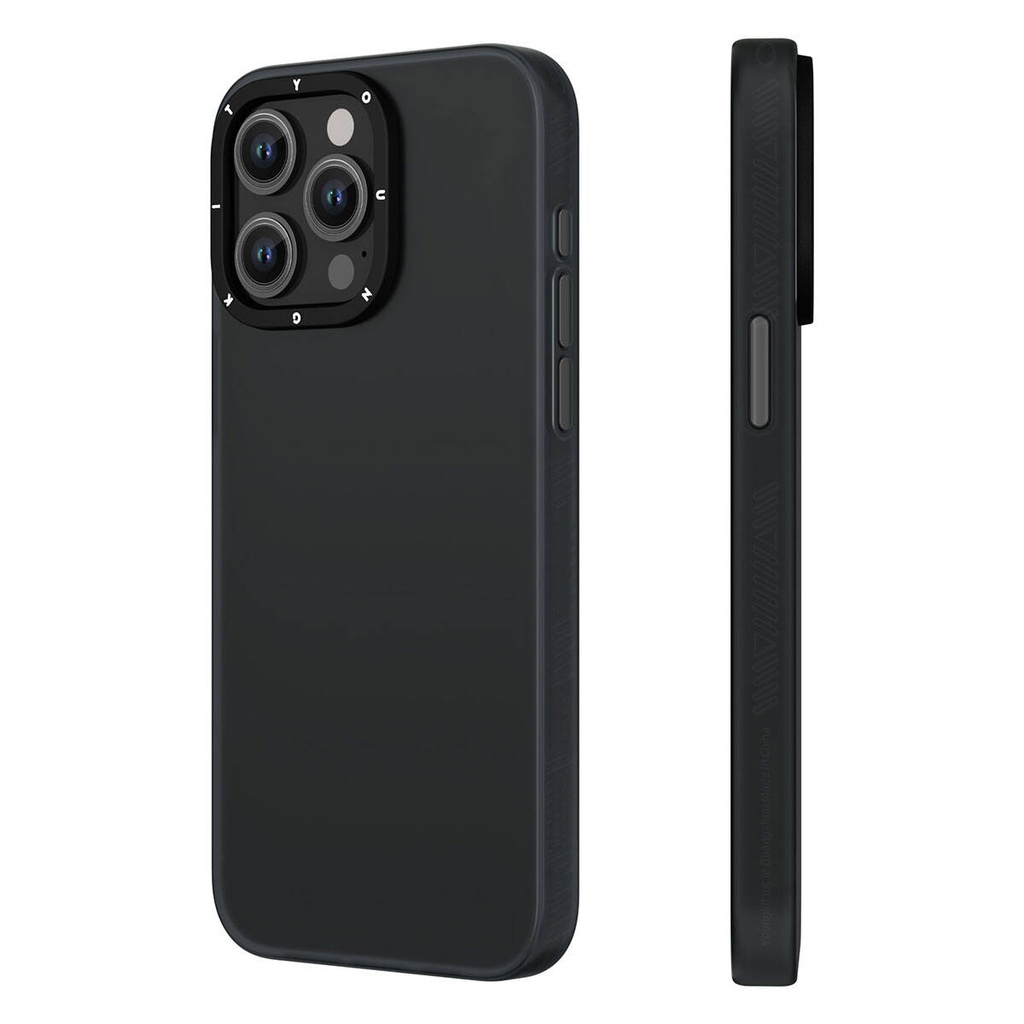 Apple iPhone 15 Pro Max Uyumlu Kılıf Buzlu Mat Tasarım Youngkit Hidden Sand Serisi Kapak - 13