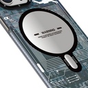 Apple iPhone 15 Plus Uyumlu Kılıf Magsafe Şarj Özellikli YoungKit Technology Serisi Kapak - 5
