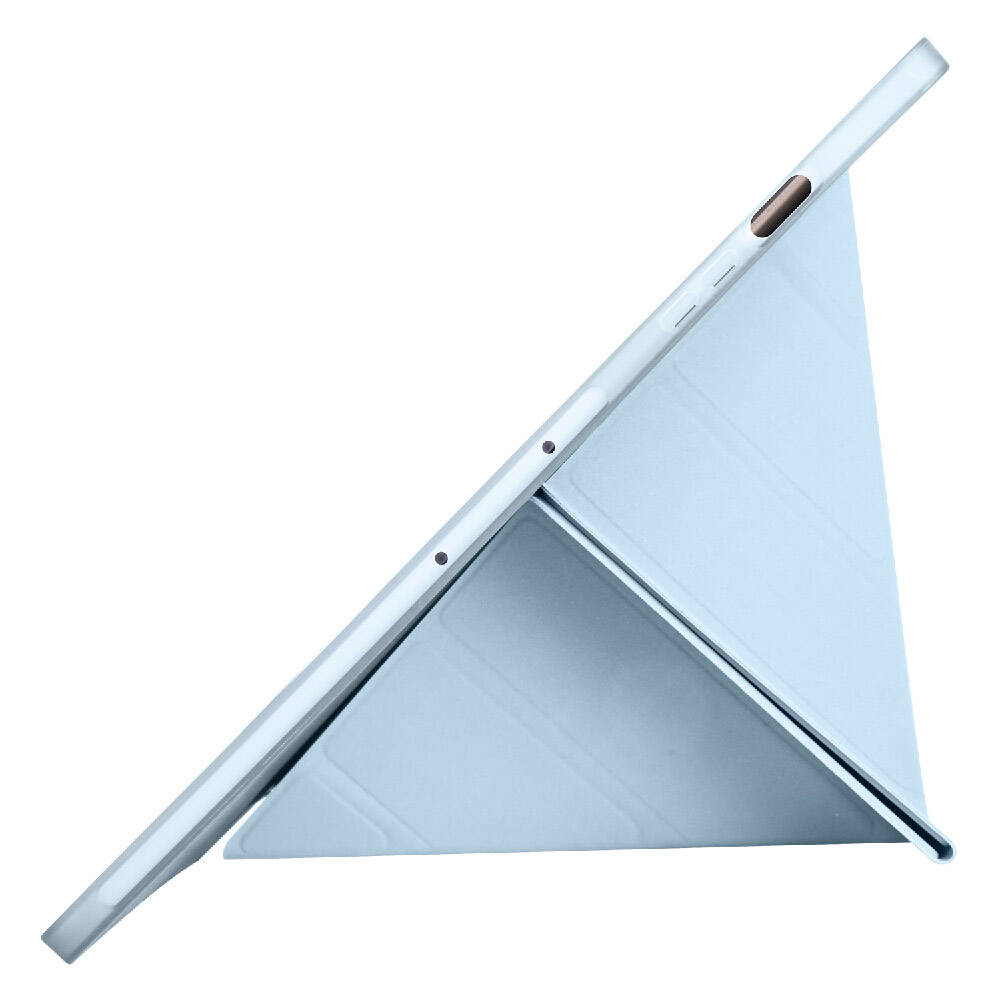 Samsung Galaxy Tab S9 FE Plus Uyumlu Kılıf Zore Tri Folding Kalem Bölmeli Standlı Kılıf - 45
