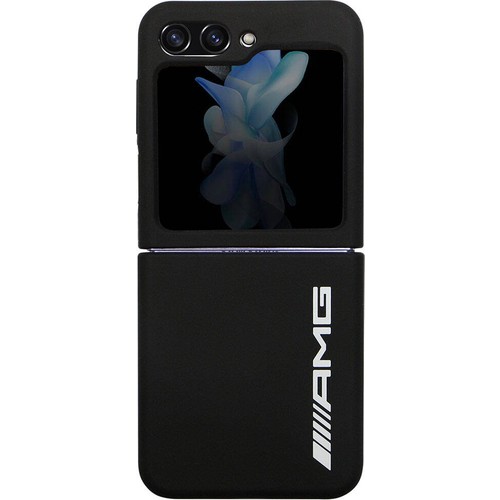 Samsung Galaxy Z Flip 5 Uyumlu Kılıf AMG Magsafe Şarj Özellikli Büyük Logo Dizayn Orjinal Lisanslı Kapak