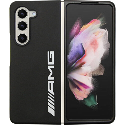 Samsung Galaxy Z Fold 5 Uyumlu Kılıf AMG Magsafe Şarj Özellikli Büyük Logo Dizayn Orjinal Lisanslı Kapak