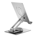 Wiwu ZM107 Taşınabilir Katlanabilir 360 Dönebilen Metal Telefon ve Tablet Standı - 4