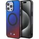 Apple iPhone 15 Pro Max Uyumlu Kılıf BMW Magsafe Şarj Özellikli Transparan Renk Geçişli Dizayn Orjinal Lisanslı Kapak