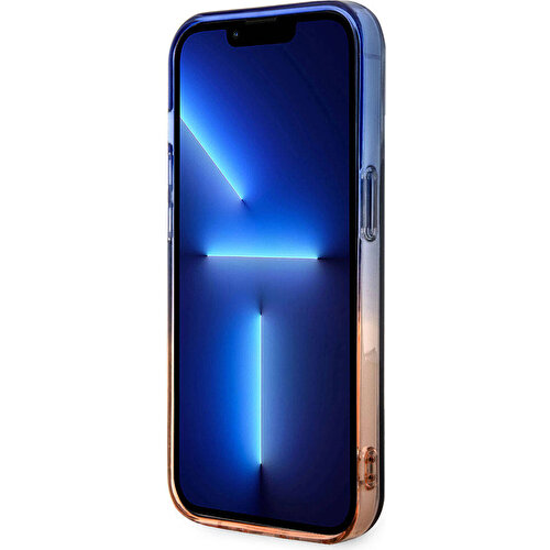 Apple iPhone 15 Pro Max Uyumlu Kılıf BMW Magsafe Şarj Özellikli Transparan Renkli Çerçeveli Orjinal Lisanslı Kapak