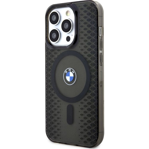 Apple iPhone 15 Pro Max Uyumlu Kılıf BMW Magsafe Şarj Özellikli Transparan IML Signature Orjinal Lisanslı Kapak