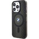 Apple iPhone 15 Pro Max Uyumlu Kılıf BMW Magsafe Şarj Özellikli Transparan IML Signature Orjinal Lisanslı Kapak
