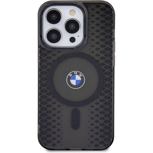 Apple iPhone 15 Pro Max Uyumlu Kılıf BMW Magsafe Şarj Özellikli Transparan IML Signature Orjinal Lisanslı Kapak