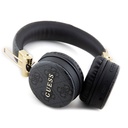 Guess Orjinal Lisanslı 4G Metal Logo PU Deri Ayarlanabilir Kulak Üstü Bluetooth Kulaklık - 1