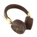 Guess Orjinal Lisanslı 4G Metal Logo PU Deri Ayarlanabilir Kulak Üstü Bluetooth Kulaklık - 7