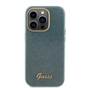 Apple iPhone 15 Pro Uyumlu Kılıf Guess Orjinal Lisanslı Yazı Logolu Glitter Glossy Script Kapak - 9