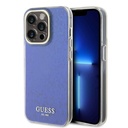 Apple iPhone 15 Pro Uyumlu Kılıf Guess Orjinal Lisanslı Yazı Logolu Mirror Disco Kapak - 14