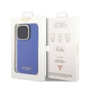 Apple iPhone 15 Pro Uyumlu Kılıf Guess Orjinal Lisanslı Yazı Logolu Mirror Disco Kapak - 20
