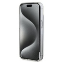 Apple iPhone 15 Uyumlu Kılıf Guess Orjinal Lisanslı Magsafe Şarj Özellikli Yazı Logolu Iridescent Kapak - 3