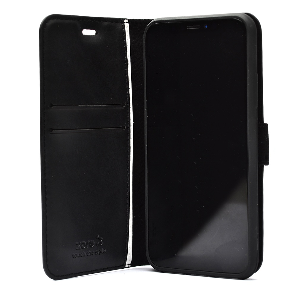 Samsung Galaxy S23 Plus Uyumlu Kılıf Zore Kar Deluxe Kapaklı Kılıf - 5