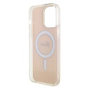 Apple iPhone 15 Pro Max Uyumlu Kılıf Guess Orjinal Lisanslı Magsafe Şarj Özellikli Yazı Logolu Iridescent Kapak - 19