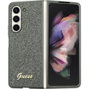 Samsung Galaxy Z Fold 5 Uyumlu Kılıf Guess Orjinal Lisanslı Yazı Logolu Glitter Flakes Kapak