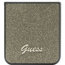 Samsung Galaxy Z Flip 5 Uyumlu Kılıf Guess Orjinal Lisanslı Yazı Logolu Glitter Flakes Kapak