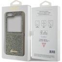 Samsung Galaxy Z Flip 5 Uyumlu Kılıf Guess Orjinal Lisanslı Yazı Logolu Glitter Flakes Kapak