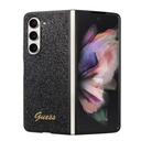 Samsung Galaxy Z Fold 5 Uyumlu Kılıf Guess Orjinal Lisanslı Yazı Logolu Glitter Script Kapak - 1