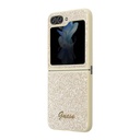 Samsung Galaxy Z Flip 5 Uyumlu Kılıf Guess Orjinal Lisanslı Yazı Logolu Glitter Script Kapak - 12