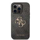 Apple iPhone 15 Pro Max Uyumlu Kılıf Guess Orjinal Lisanslı PU Deri Yazı ve 4G Metal Logolu Desenli Kapak - 2