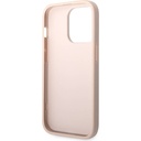 Apple iPhone 15 Pro Max Uyumlu Kılıf Guess Orjinal Lisanslı PU Deri Yazı ve 4G Metal Logolu Desenli Kapak