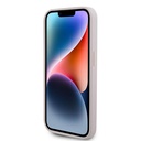 Apple iPhone 15 Pro Uyumlu Kılıf Guess Orjinal Lisanslı PU Deri Taşlı Üçgen Logo 4G Desenli Strass Kapak - 3