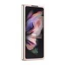Samsung Galaxy Z Fold 5 Uyumlu Kılıf Guess Orjinal Lisanslı PU Deri Taşlı Üçgen Logo 4G Desenli Strass Kapak - 14