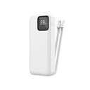 Wiwu JC-22 Dijital LED Ekran Şarj Göstergeli Type-C ve Lightning Kablolu Powerbank 22.5W 20000mAh - 3