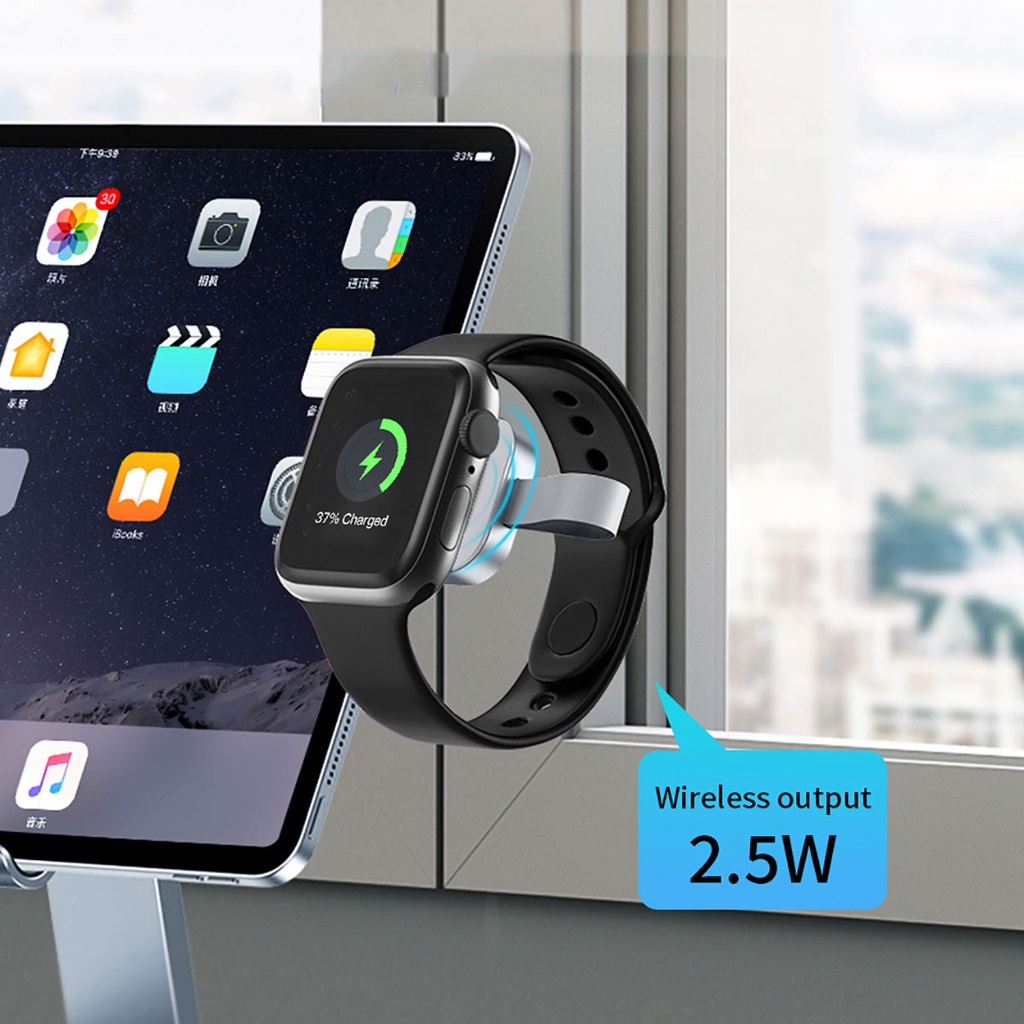 Wiwu M16 Pro Akıllı Saat Mini Wireless Magnetik Şarj Aleti 2.5W - 5