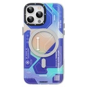 Apple iPhone 13 Pro Uyumlu Kılıf Magsafe Şarj Özellikli YoungKit Metaverse Serisi Kapak - 1