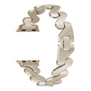 ​​​Apple Watch 7 45mm Uyumlu Kordon KRD-80 Metal Strap Kayış - 7