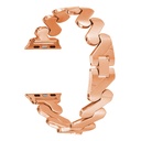 ​​​Apple Watch 7 45mm Uyumlu Kordon KRD-80 Metal Strap Kayış - 8