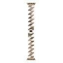 ​​​Apple Watch 7 45mm Uyumlu Kordon KRD-80 Metal Strap Kayış - 12