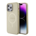 Apple iPhone 15 Pro Max Uyumlu Kılıf Guess Orjinal Lisanslı Magsafe Şarj Özellikli Yazı Logolu Saffiano Kapak - 14